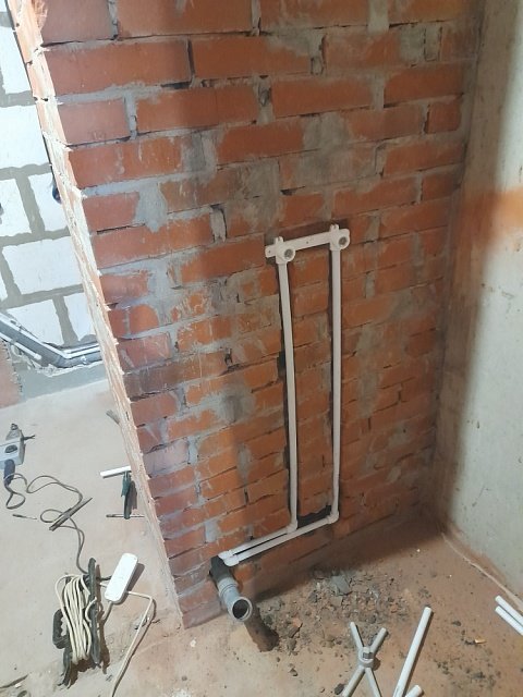 Установка, обвязка инсталляции, прокладка водопровода, канализации в штробе