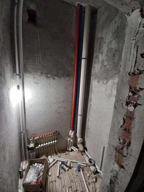 Проектирование и монтаж в частном доме отопления, канализации и водопровода