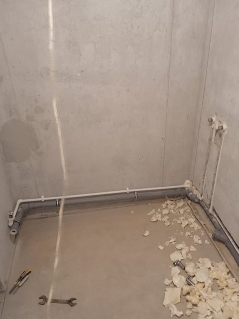 Замена водопровода в квартире