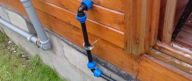 Водопровод на даче